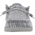 thumbnail image 2 of Mocasines Hey Dude Wally Stretch para Hombre en Gris Platino Talla 8, 2 of 6