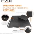 thumbnail image 3 of /- Interlocking EVA Foam Exercise Puzzle Mats - | ; x ; x /; | T Pattern -, 3 of 7