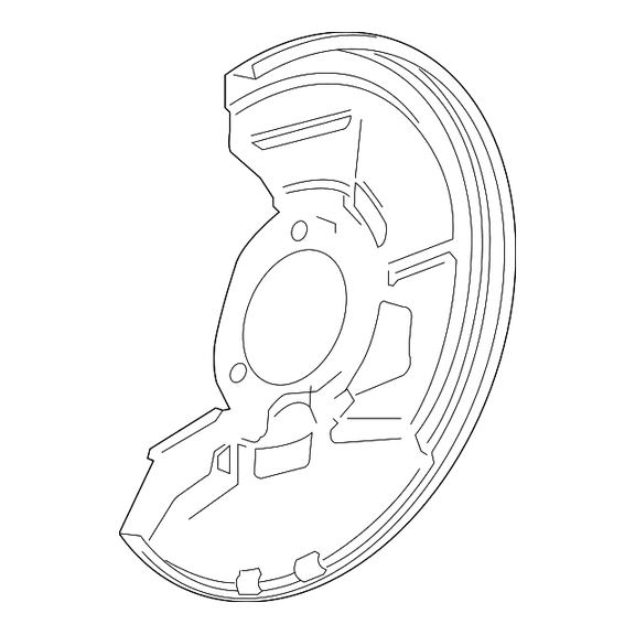 Genuine OEM GM Part # 22740124 Backing Plate