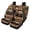 American Flag Design, variant on Psesaysky Floral Print Car Seat Covers 3 PCS Car Seat Cover Sets Full Set Auto Decor Suitable for Truck Trucks