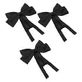 thumbnail image 4 of Unique Bargains Women's Elegant Ribbon Multi-layer Bow Hair Clips 3 Pcs Black, 4 of 5