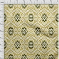 thumbnail image 4 of oneOone Georgette Viscose Light Brown Fabric Asian Ikat Sewing Material Print Fabric By The Yard 42 Inch Wide, 4 of 4