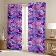 thumbnail image 2 of Homewish Magical Unicorn Curtains Pack of 2 (42x84 Each) For Kids,Gradient Ombre Curtains Blackout,Dreamy Princess Bedroom Curtains,Breathable Home Decor, 2 of 6