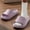 Purple, variant on Viluyesy Womens Slide Sandals, Quick Drying Non-Slip Soft Thick Sole Home Bathroom Pillow Slippers Green