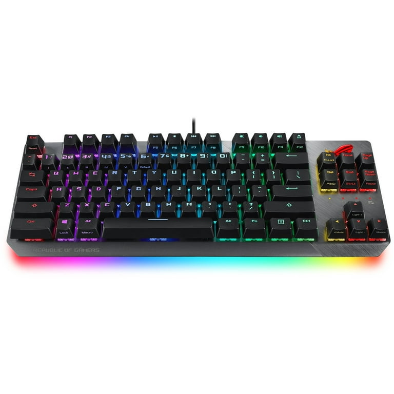 ASUS ROG Strix Scope NX TKL Gaming Keyboard, Black, Gray 