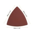 thumbnail image 2 of Uxcell 60 Packs 600/800/1000 Grits 80mm Aluminum Oxide Triangular Sandpaper Sanding Pads, 2 of 6
