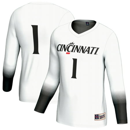 Unisex GameDay Greats #1 White Cincinnati Bearcats Lightweight Collegiate Volleyball Fashion Jersey