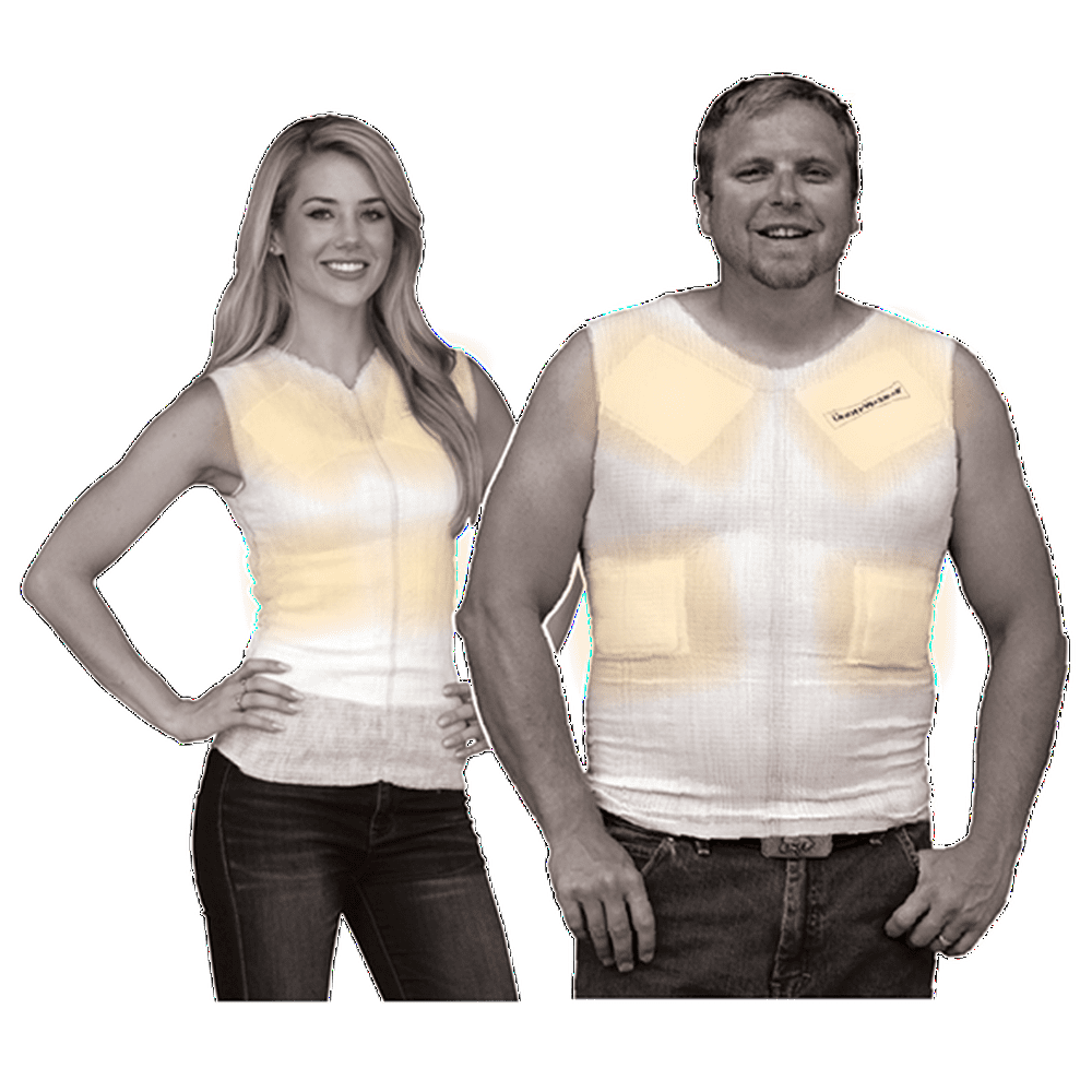 Under Warmer - Underwarmer-Single-Use Heated Shirt for Cold Weather Activities- Hunting, Fishing
