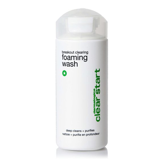 Jabón espumoso aclarador Dermalogica Breakout de Face Wash, 180 ml
