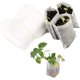 thumbnail image 1 of Paquete de 100 bolsas de plantación de tela no tejida, bolsas de plantación de tomate biodegradables, bolsas ambientales de crecimiento de plantas, macetas de plántulas de tela en frutas, verduras y TUNC Sencillez, 1 of 3