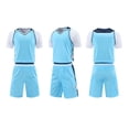 thumbnail image 2 of FUZHIQ Boys Activewear Set-2 Piece Athletic Basketball Shirt and Gym Shorts, Lightweight Breathable Sports Outfit for Boys,3-16 Years, 2 of 7