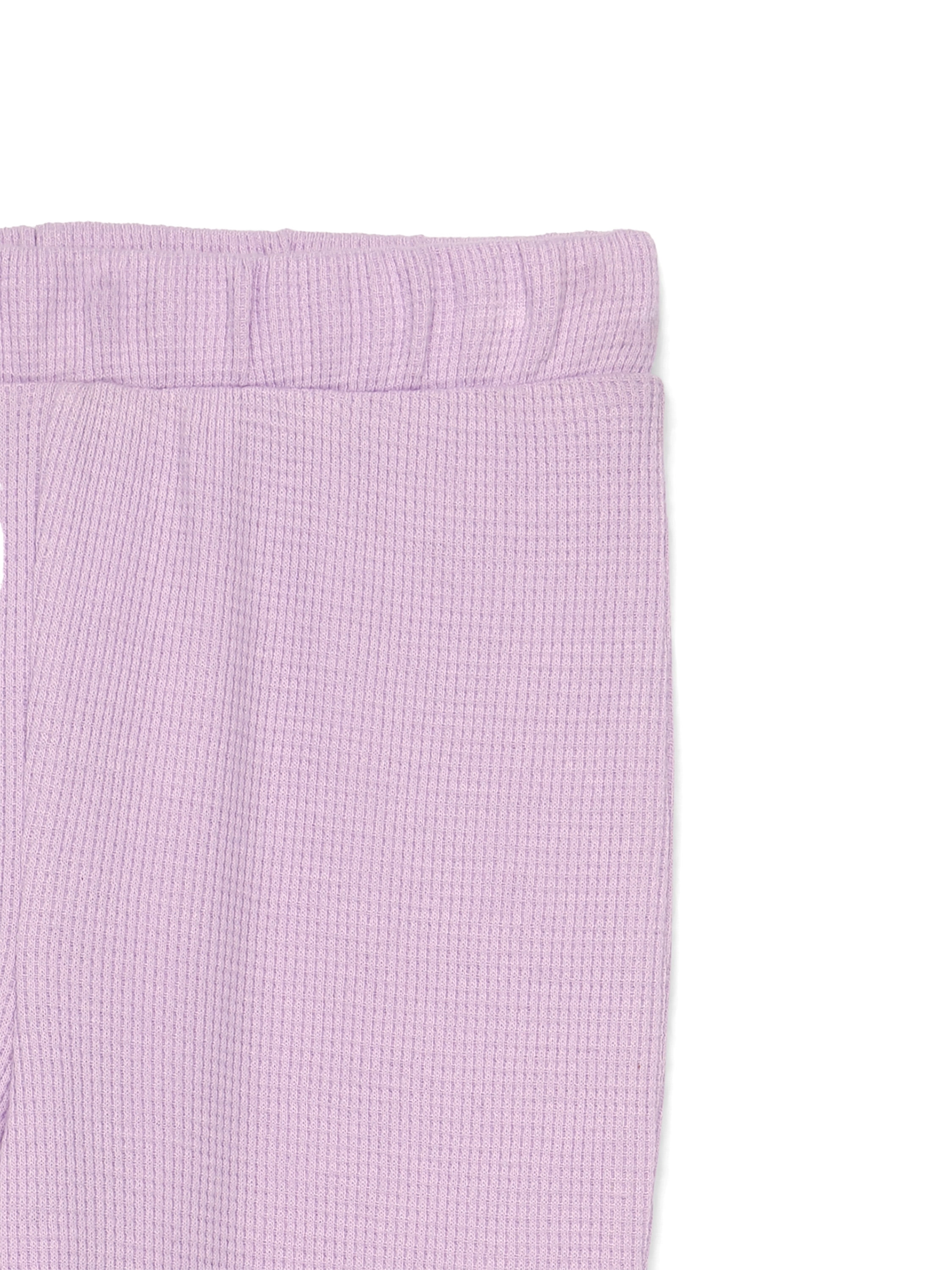 Garanimals Baby Girls Thermal Joggers, 3-Pack, Sizes 0M-24M