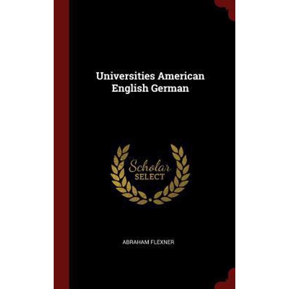 Pre-Owned Universities American English German (Hardcover) 1296503828 9781296503826