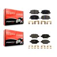 thumbnail image 1 of Positive Plus Front Rear Semi-Metallic Brake Pads Kit for Car 2018-2022 Buick Encore Chevrolet Trax KPF-100564, 1 of 8