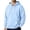 AB02_Light Blue, variant on Resicozy Zip Up Hoodie Men Long Sleeve Solid Color Plain Hooded Sweatshirts Casual Fall Spring Track Jackets with Pockets Brown L