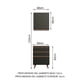 thumbnail image 3 of Kit Cocina Integral Modular Madesa Reims 60cm Color Negro 1, 3 of 10