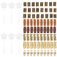 thumbnail image 4 of Tubos de cuentas para el cabello DIY para hombres y mujeres, de aleación de resina, para rastas, barba, accesorios para fiestas y citas, dorados., 4 of 14