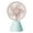 Light Blue, variant on YiBai Small USB Desktop Fan Strong Wind And Silent Automatic Shaking, Light Blue #N.3332