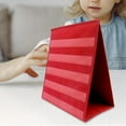 thumbnail image 6 of yotijay Desktop Pocket Chart, Classroom Pocket Charts, Double Sided, Freestanding Pocket Red, 6 of 9