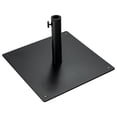 thumbnail image 1 of Gymax Square Weighted Patio Umbrella Base Stand 36 lbs Outdoor w/ 3 Adapters, 1 of 10