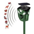 thumbnail image 1 of Repelente solar de animales con sensor de movimiento Repelente de gatos ultrasónico para exteriores Ahuyentador de ciervos y conejos a prueba de agua para jardín, repeler perros, mapaches, z, 1 of 5