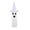 White, variant on Decorr Light Up Hanging Ghosts Halloween Decor, 31.5 " Witch Hat Smiling Tassel Ghost Ornament, Waterproof LED Ghost Light for Indoor Outdoor Halloween Yard Decorations, Black