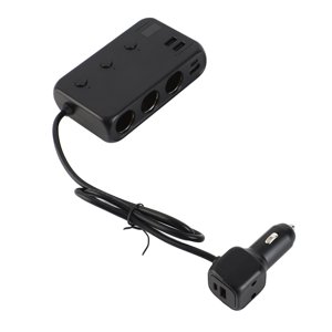 Adaptateur de diviseur 171W 3 Adaptateur de chargeur de voiture de Splitter de puissance de socket