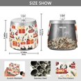 thumbnail image 2 of Yayeee Ashtray with Lid for Cigarette Smokeless Stainless Steel Home Ash Holder, Christmas Box Train, 2 of 7