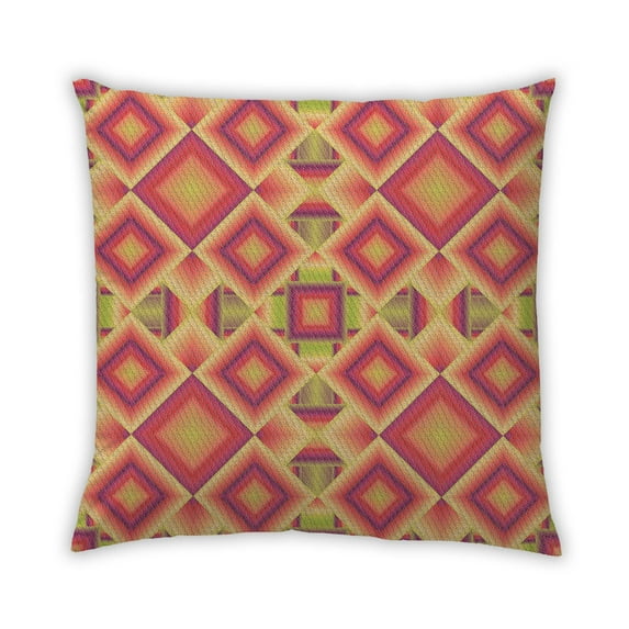 Ahgly Company Indoor Square Contemporary Throw Pillow, 18 inch by 18 inch