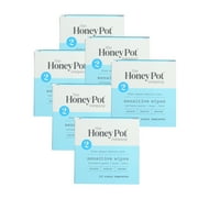 The Honey Pot Company Sensitive Feminine Hygiene Wipes 15 Count ( 6 Pack )