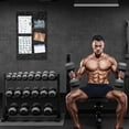 thumbnail image 4 of COZONY PVC & Steel Rubber Hex Dumbbell Set with Rack, 450LB Hexagonal Training Kit for Home Gym, 4 of 7