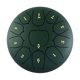 thumbnail image 1 of Tambor de lengua de acero de 6 pulgadas. tambor de mano de 11 notas con mazo de tambor. púas de dedo. percusión para meditación. Yoga Tomshoo  Tambor de lengua de acero, 1 of 6