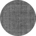 thumbnail image 1 of Ahgly Company Indoor Round Oriental Gray Industrial Area Rugs, 8' Round, 1 of 4