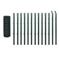 thumbnail image 2 of vidaXL Fence Garden Barrier Fence Metal Fence Wire Mesh Fencing Steel Green, 2 of 2