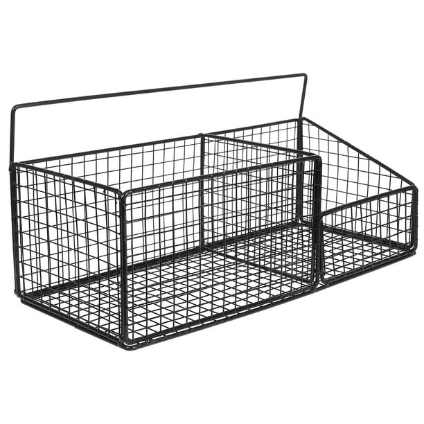 Cesta colgante para cocina, cesta organizadora de almacenamiento, soporte para champú para baño, 1 Juego