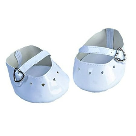 Dressed Teddy Bear - White Dress Shoe w/