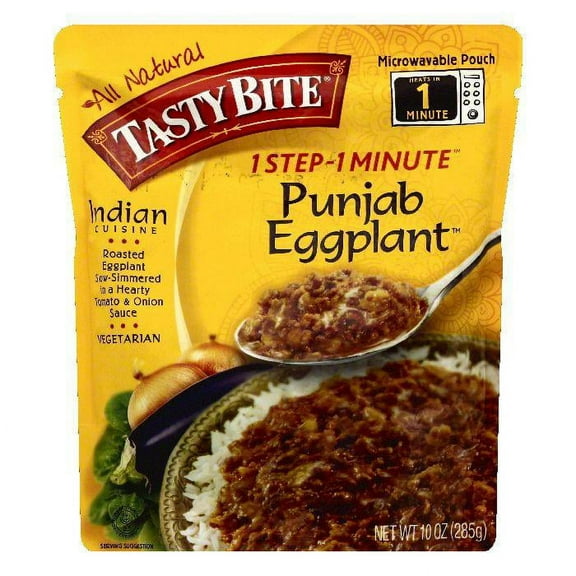 Tasty Bite Punjab Eggplant, 10 OZ (Pack of 6)
