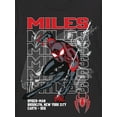 thumbnail image 7 of Spider-Man, Boys' & Big Boys', Miles Repeated, Short Sleeve, Graphic T-Shirt, Sizes 4-18, 7 of 7