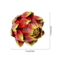 thumbnail image 3 of Artificial Artichoke Decor, Faux Vegetable Ornament, Realistic Kitchen Accent, Displays Layered Gradient Petals and Keeps Shape Year Round for Kitchen Table, Floral Arrangement, and Store Display., 3 of 6