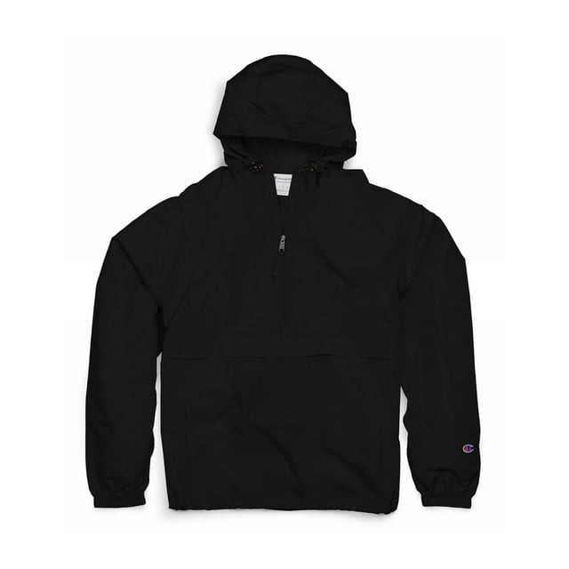 Champion Anorak Compressible pour Homme, 3TG, Noir