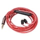 thumbnail image 1 of Cable para auriculares cable resistente de cobre y oxígeno 25 cable extensible ergonómico de 512 pulgadas para CKR90 CKR100 LS50 LS70 para Technica CKS1100 E40, 1 of 8