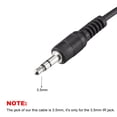 thumbnail image 4 of Uxcell IR Infrared Receiver Extender Cable 3.5mm Jack 4.9FT 26FT Receiving Distance Black Square Head, 4 of 6