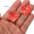 thumbnail image 4 of Uxcell 1.2" Red Thanksgiving Fall Foil Confetti Sequins,  60g Maple Leaves Foil Metallic Sequins Confetti, 4 of 7