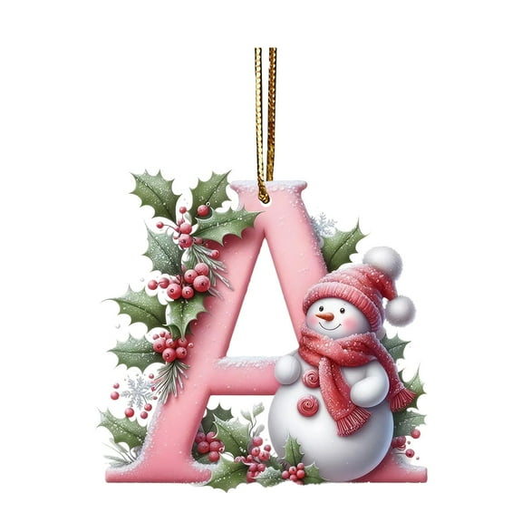 2D Baby's Christmas Ornament Gift For New Mom Newborn Personalized Baby Ornament Christmas 2024 Baby's 1st Xmas Ornament Gift 0.33mm Thick