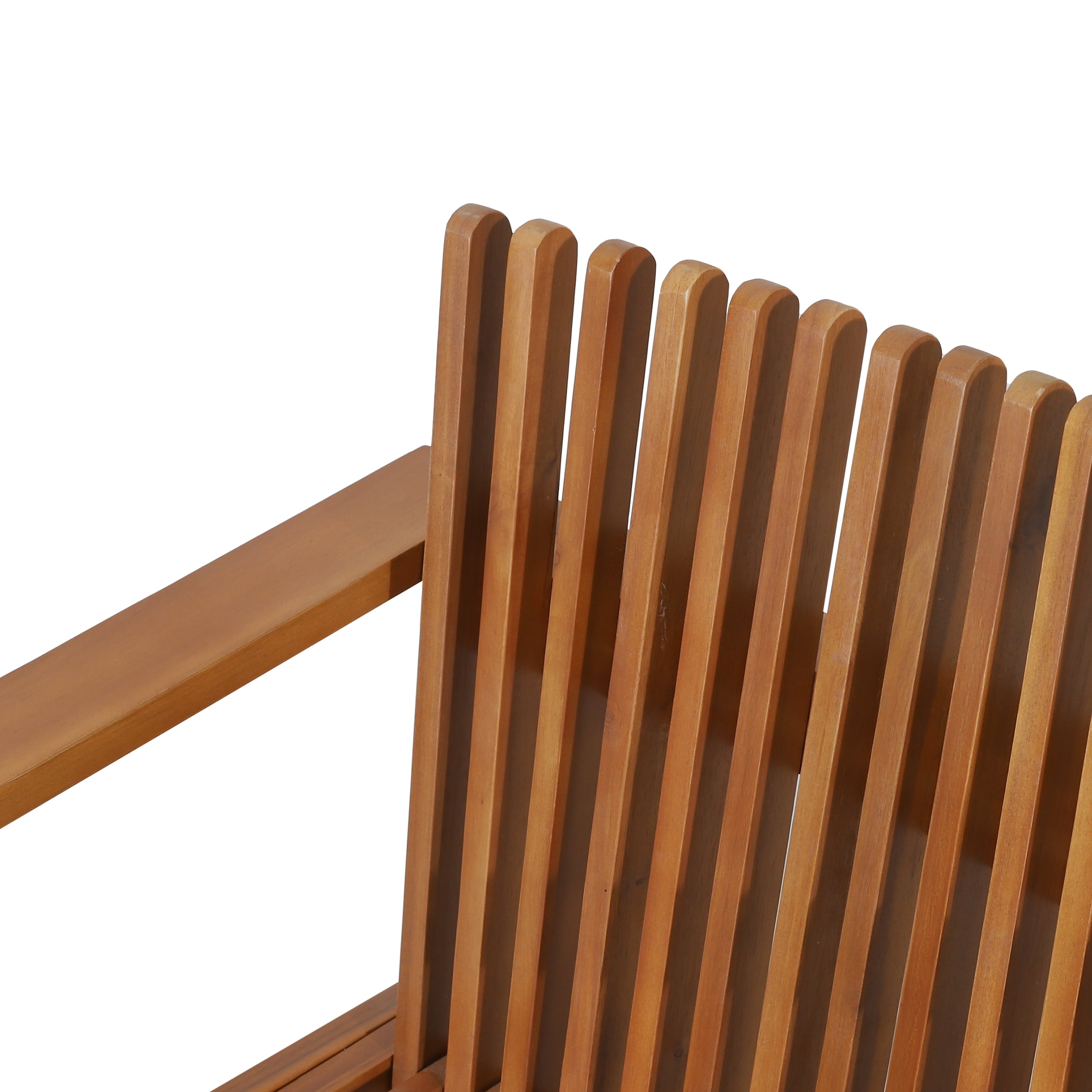 Noble House Bryony Transitional Wood Club Chair, Teak (Set of 2)