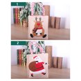 thumbnail image 2 of Cateissary Bolso de tela de Navidad Dibujos animados de Papá Noel Muñeco de nieve Snack Galleta Bolsa de dulces Suministros Bolsa de regalo Anciano, 2 of 6