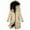 Beige, variant on Winter Coats for Women Puffer Jacket Womens Winter Fashion Woman Lengthened And Thickened Medium Length Down Cotton Jacket