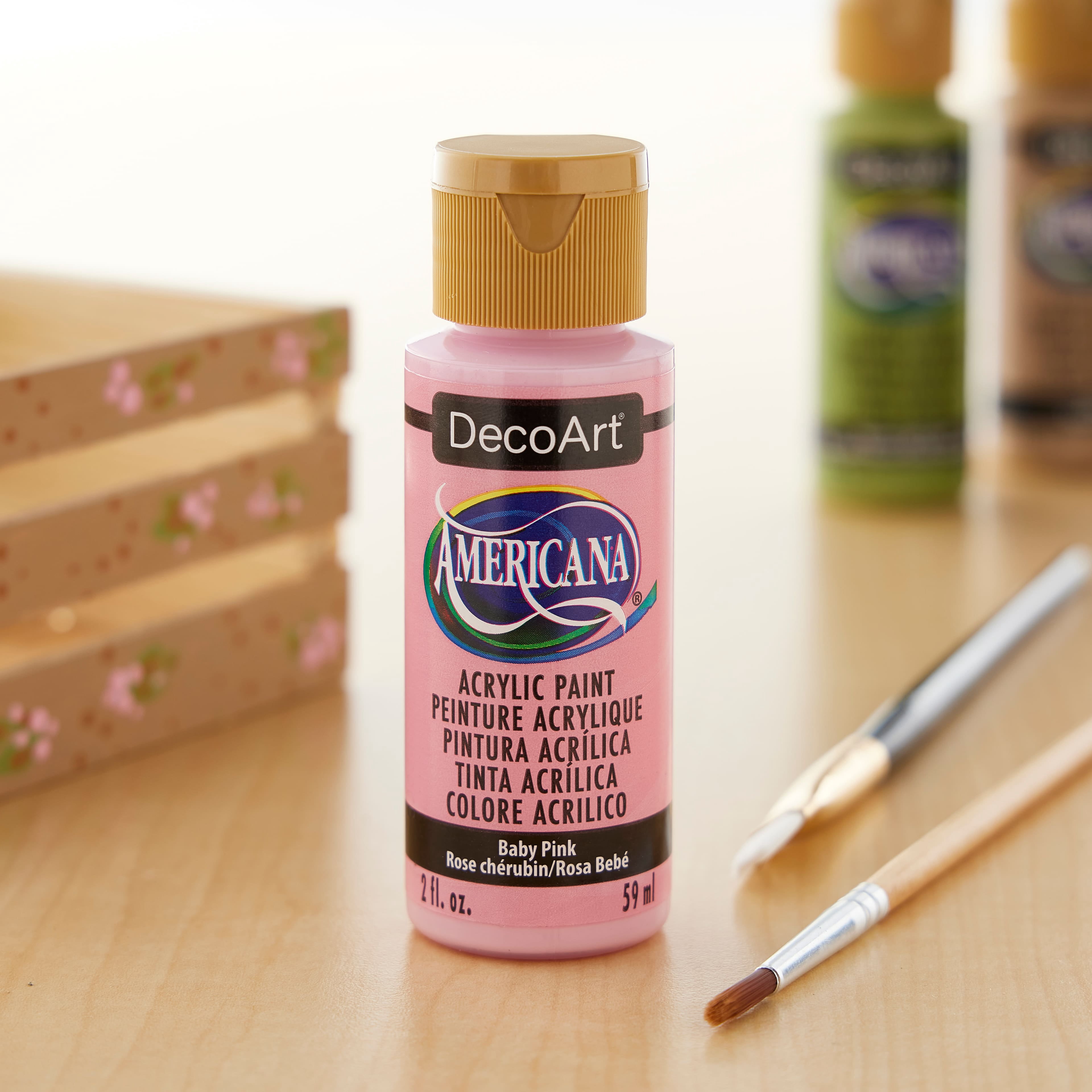 Americana Acrylic Paint, 2oz., 12 Pack