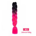 thumbnail image 2 of Trenzas con extensiones de cabello Minnieouse trenzado sintético Jumbo B3 Type3 NO3, 2 of 6