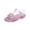Pink, variant on Girls Princess Dress Jelly Sandals Shoes Soft Boys Rainbow Water Rubber Sole Open Toe Beach Summer Mary Jane Shoes Pink 10(26)